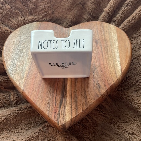 Rae Dunn Post-It Note holder. Perfect for your desk and the Rae Dunn collector. - Picture 2 of 4